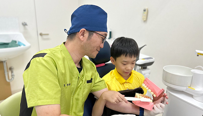 墨田区鐘ヶ淵の歯医者カルミアデンタルクリニック　お子様の治療について