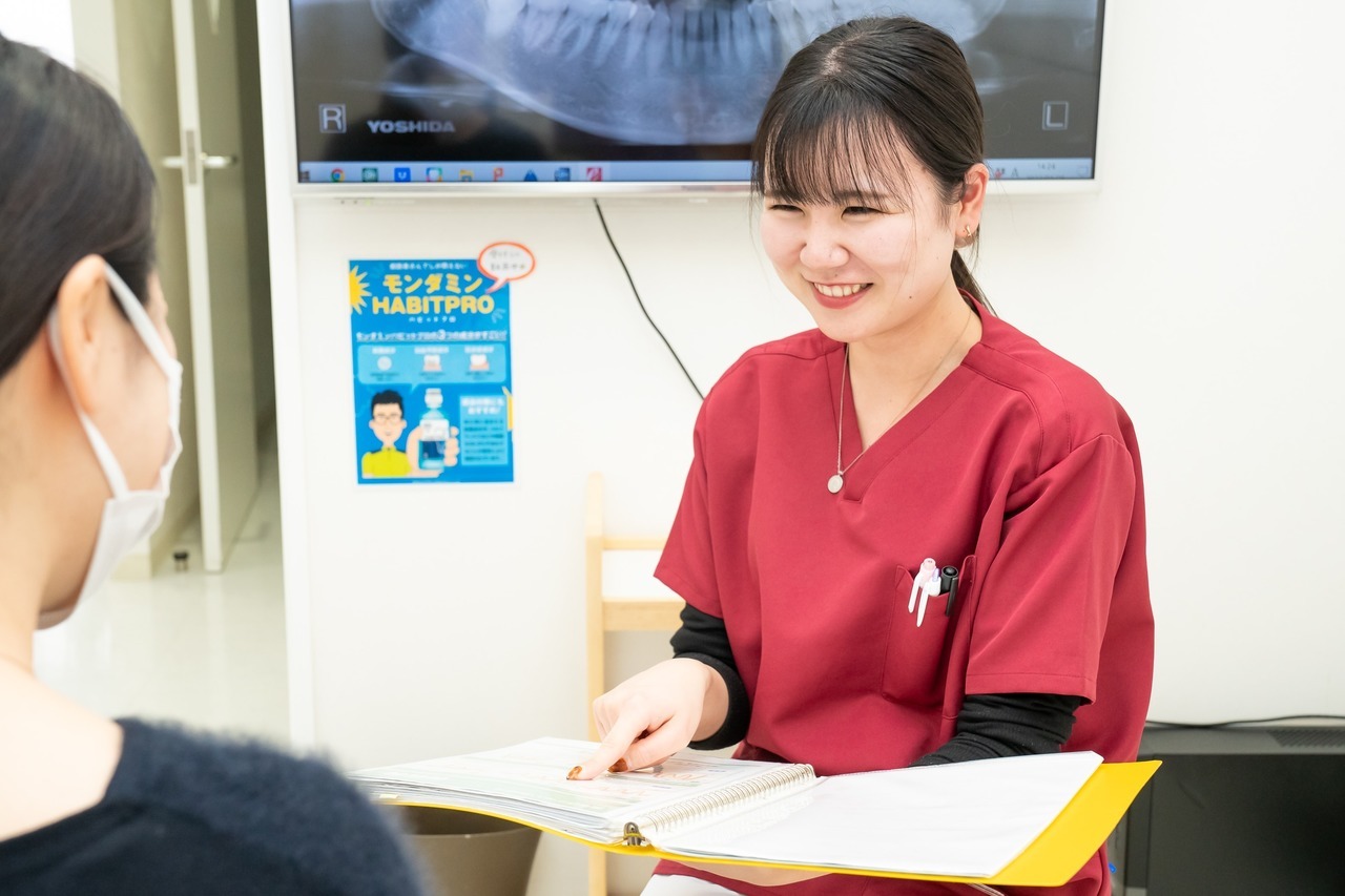墨田区鐘ヶ淵の歯医者カルミアデンタルクリニックカウンセリングを重視